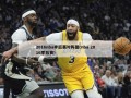 2016nba季后赛对阵图(nba 2016季后赛)