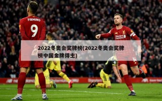 2022冬奥会奖牌榜(2022冬奥会奖牌榜中国金牌得主)